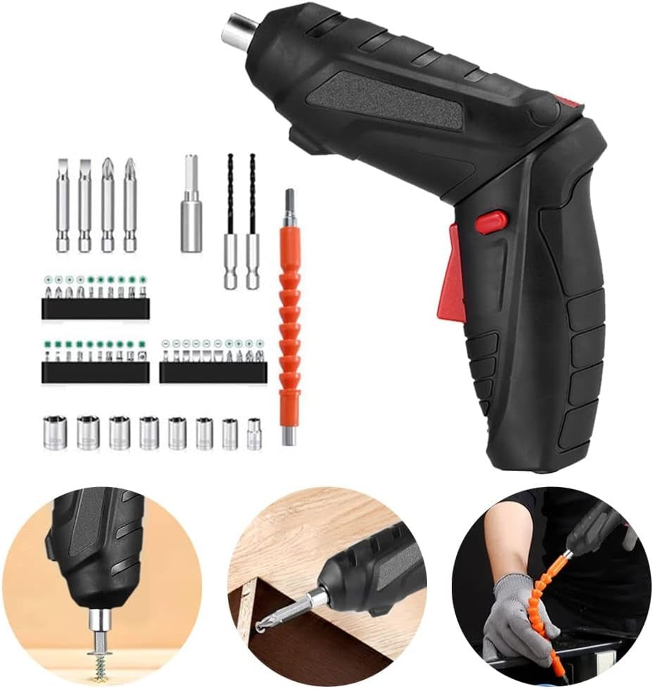 Destornillador Electrico Inalambri 47pcs